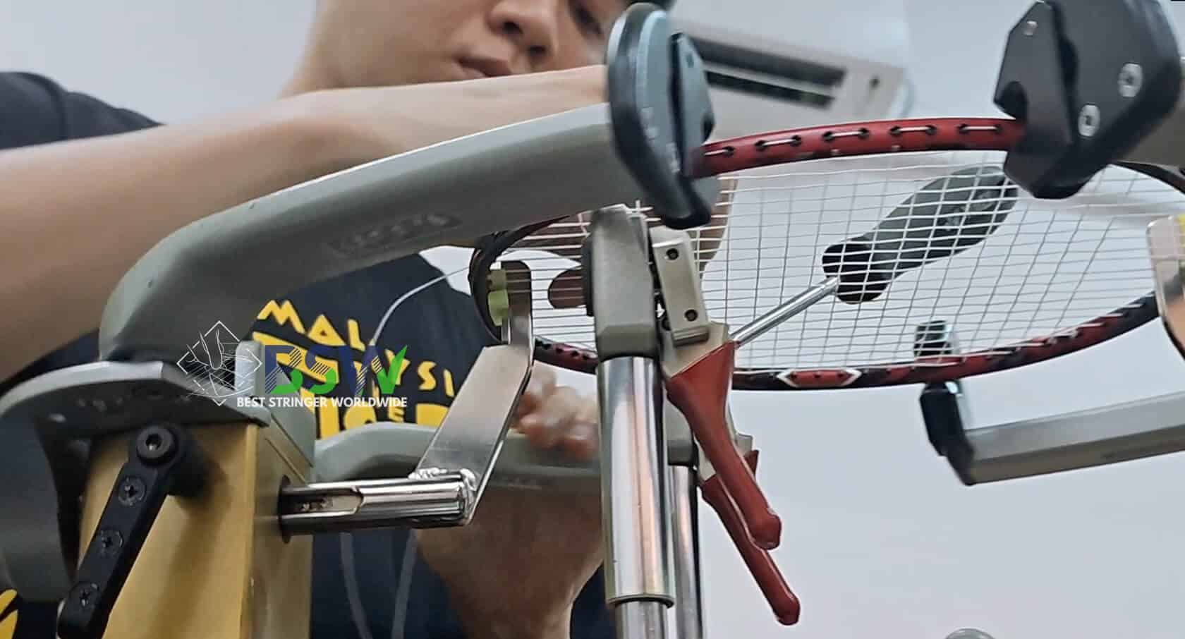 Stringing Machines in Racquet Stringing Services Knowledge by Racquet Stringing Certification Best Stringer Worldwide