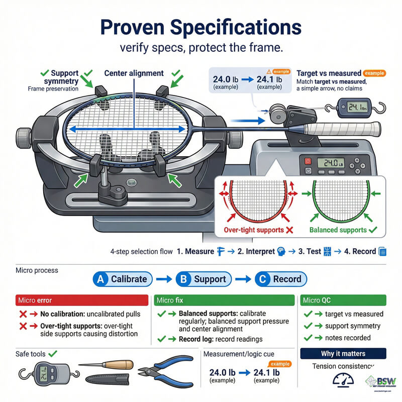 demonstration of head heavy vs head light vs even balance point in badminton