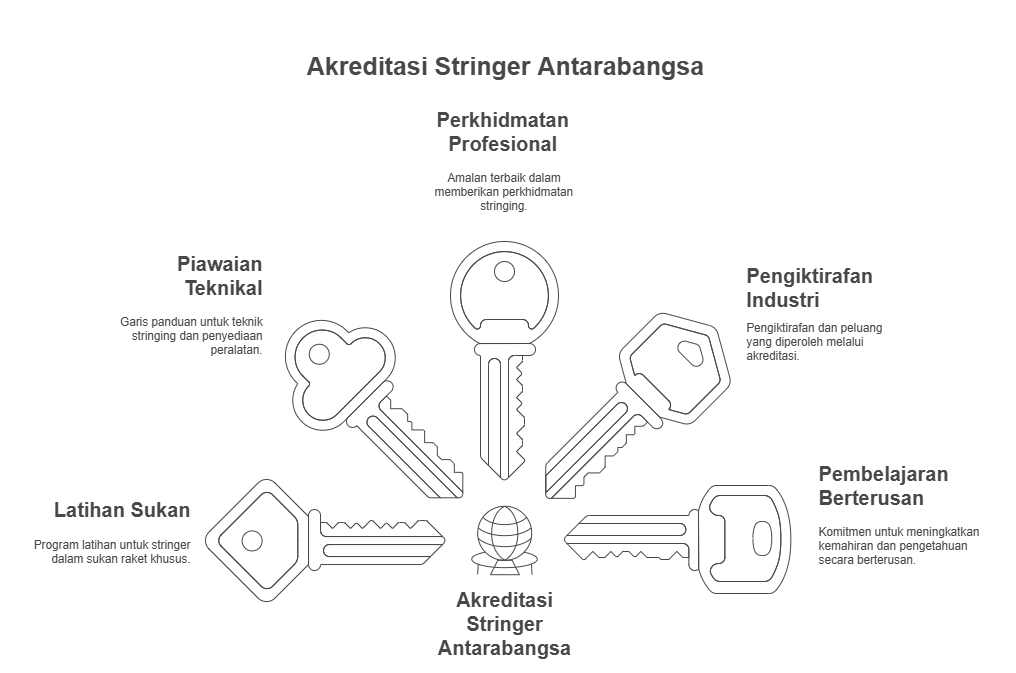 International Accredited Stringer ISA Accredited Stringer - Stringer Bertauliah ISA Antarabangsa