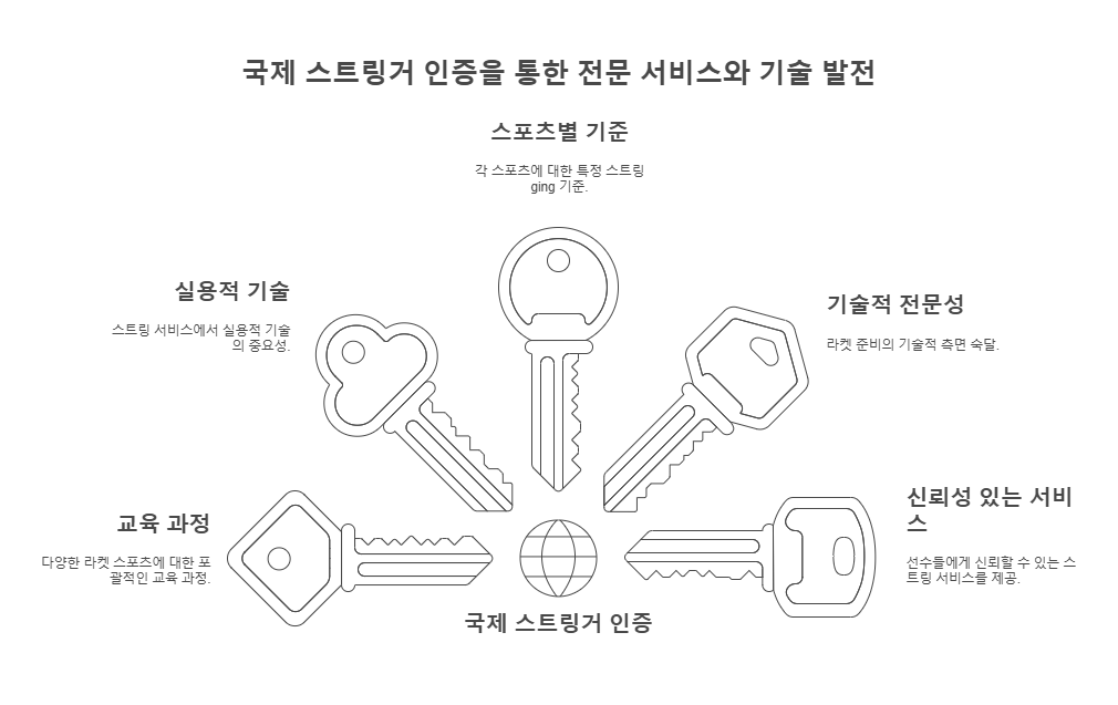 International Stringer Accreditation ISA 품질 관리 기준 International Stringer Accreditation ISA) 국제 스트링거 인증 기준