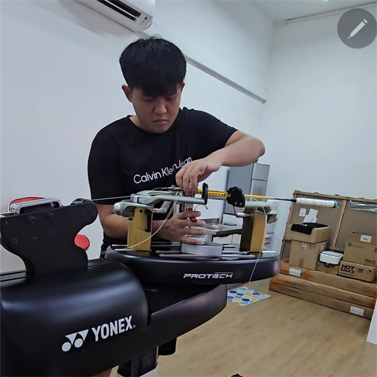 Kek He Jing - Professional Stringing Equipment Training