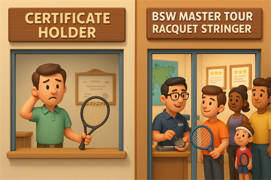 BSW Master Tour Racquet Stringer highest industry standards BSW Master Tour Racquet Stringer highest industry standards
