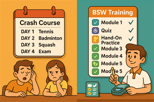 BSW international recognition vs UKRSA regional limitations