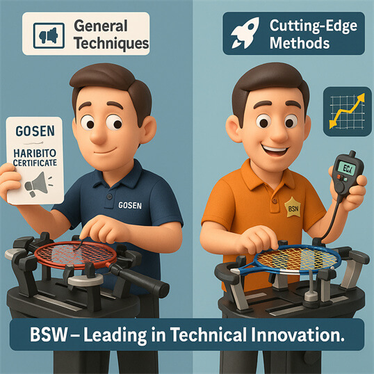 BSW long-term value vs Gosen short-term brand recognition Certified Stringer
