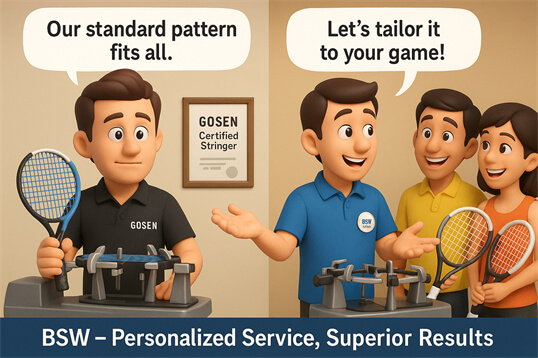 BSW professional assessment vs Gosen marketing-driven training