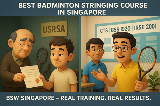 Best Badminton Stringing Course in Singapore