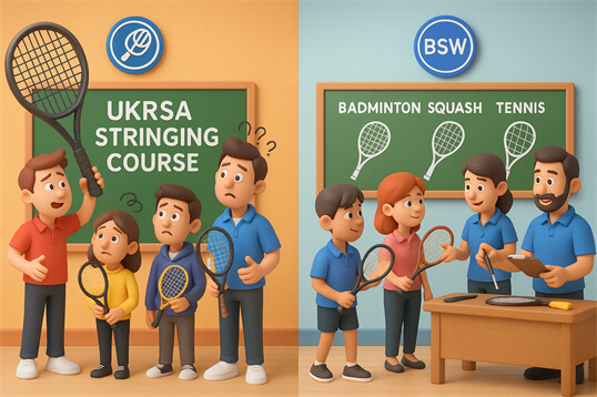 Best stringing certification for badminton and squash