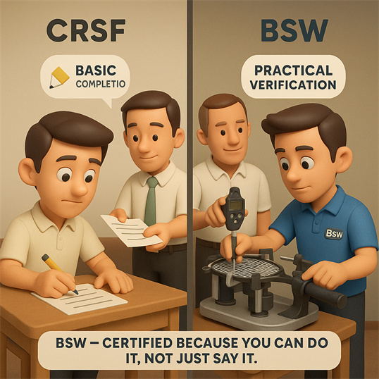 BSW认证羽毛球穿线师项目