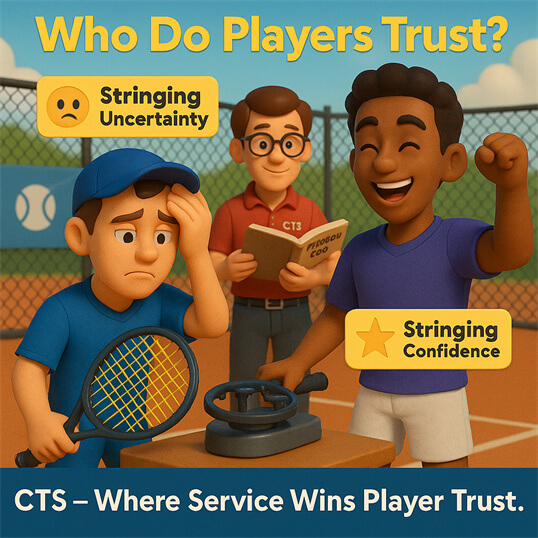 Certified trusted stringer higher professional standards for player trust