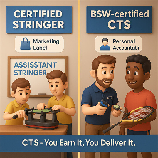 Why BSW certified trusted stringer is more professional than traditional certification