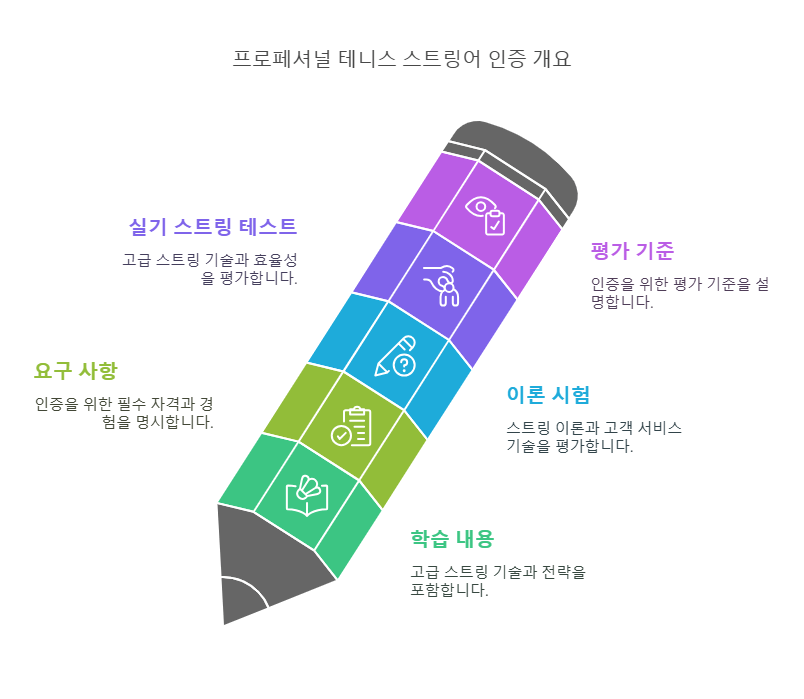 프로페셔널 테니스 스트링어(PTS) 인증 베스트 스트링어 월드와이드 BSW