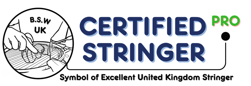 BSW Certified Stringer Pro United Kingdom by Best Stringer Worldwide Certified Stringer Pro United Kingdom Certification BSW-United Kingdom