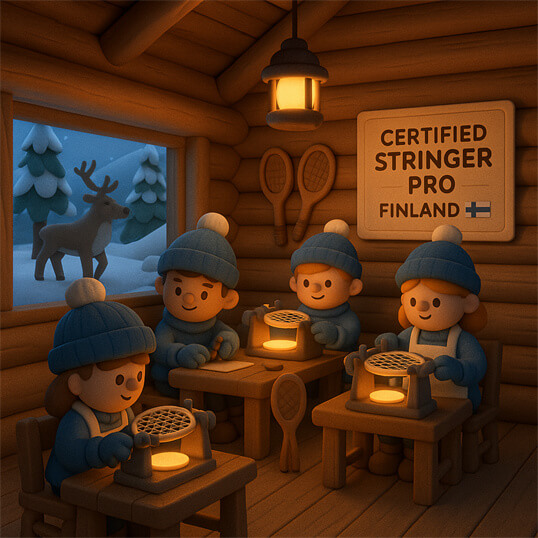 BSW-Finland 的 Certified Stringer Pro Finland 学员在芬兰认证工作坊中练习 Certified Stringer Pro 技术 BSW BSW-Finland 的 Certified Stringer Pro Finland 学员在芬兰认证工作坊中练习 Certified Stringer Pro 技术 BSW