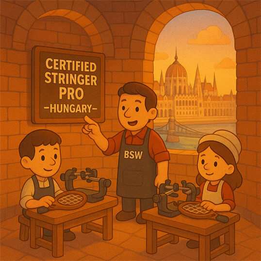 Certified Stringer Course in Hungary - BSW Certification #1
