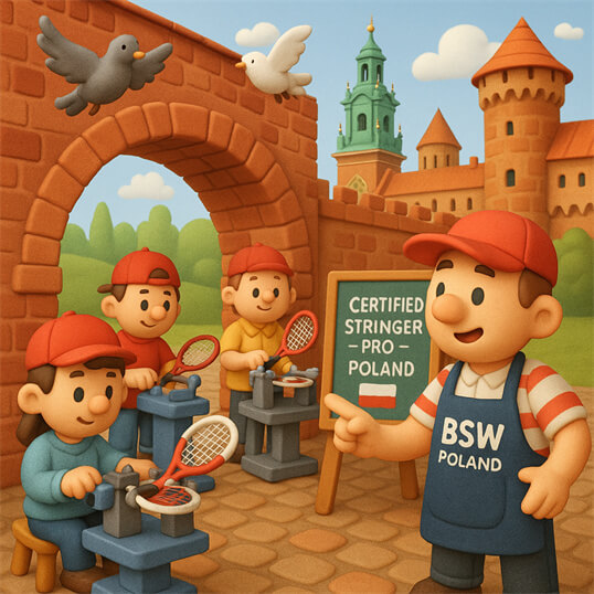 BSW-Poland Certified Stringer Pro Poland in Poland practicing Certified Stringer Pro during certification workshop BSW BSW-Poland Certified Stringer Pro Poland in Poland practicing Certified Stringer Pro during certification workshop BSW