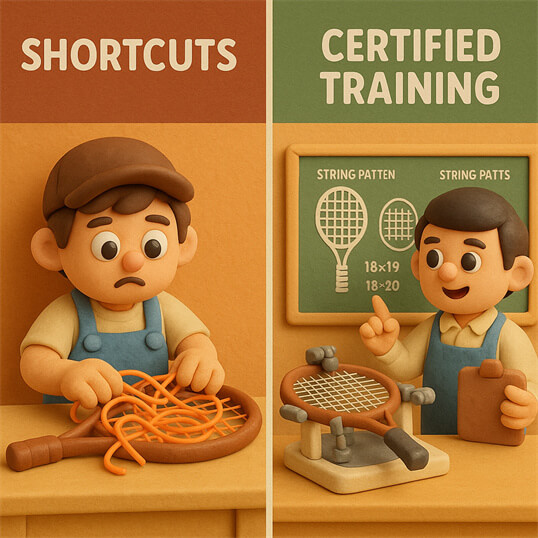 BSW certified stringer practical exam preparation and training methods