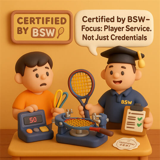BSW stringer certification without college qualification