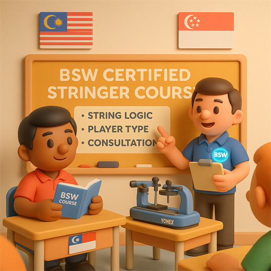 新加坡教练参加马来西亚 BSW 穿线课程