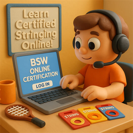 Can I Learn Certified Stringing Online with BSW certification