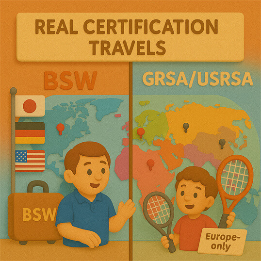 GRSA brand focus versus BSW comprehensive training