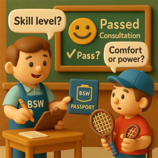 Global recognition of BSW certified stringer practical exam standards