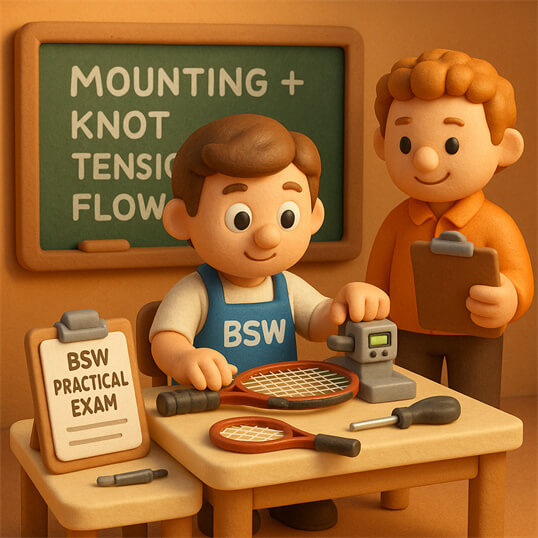 How to pass certified stringer practical exam with BSW training methods