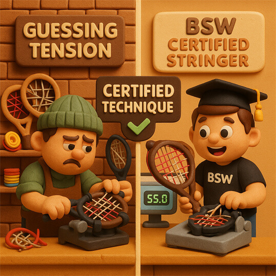 球员从 BSW 认证穿线师的专业服务中获得的长期利益