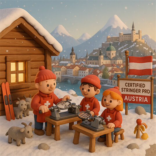 位于 Austria 的 BSW-Austria 国际认证穿线师提供的专业球拍评估和 Certified Stringer Pro 服务 位于 Austria 的 BSW-Austria 国际认证穿线师提供的专业球拍评估和 Certified Stringer Pro 服务