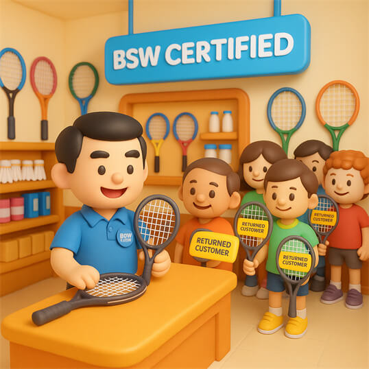 professional stringing service foundation development
