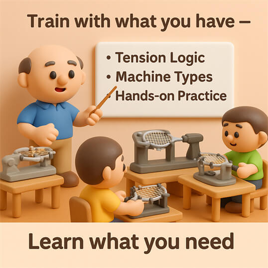 technique development versus expensive equipment focus