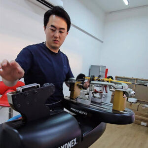 Melvin Chin - BSW Certified Badminton Stringer from Ireland