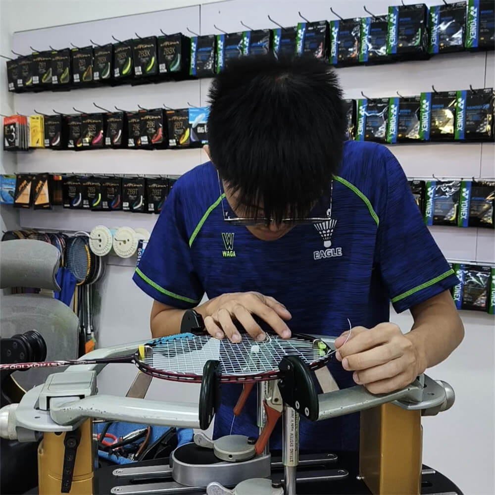 Chan Jia Yi, Ivan's BSW racket restringing course journey gallery photo