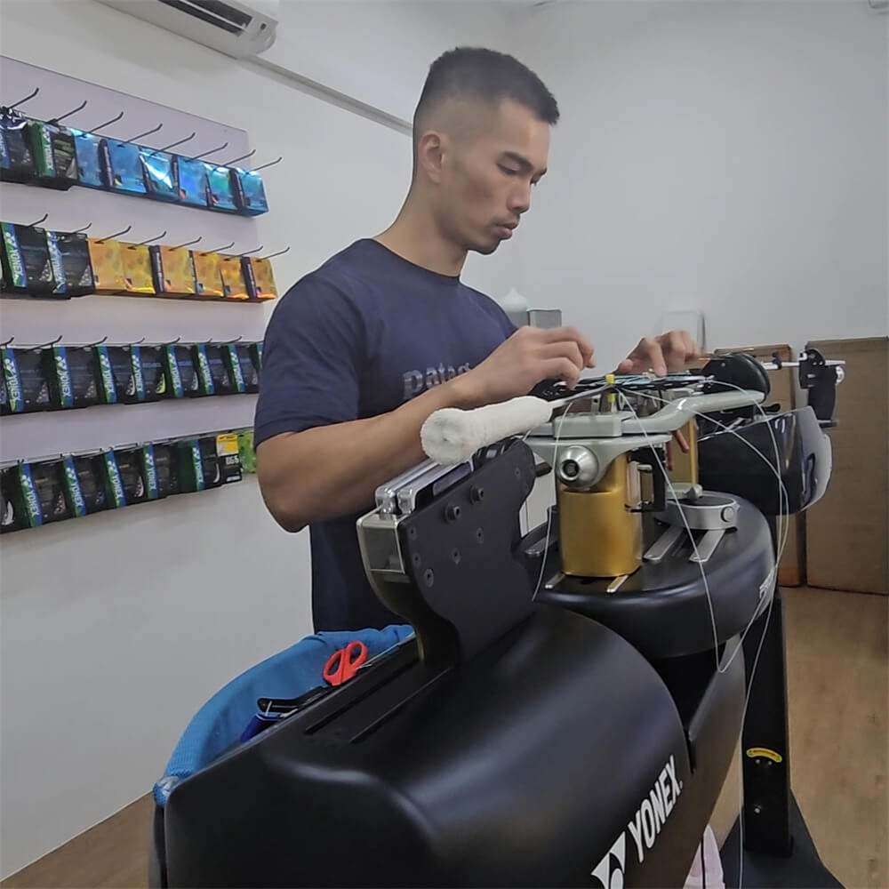 Chin-Teng Lin (Gary)'s BSW racket restringing course journey gallery photo