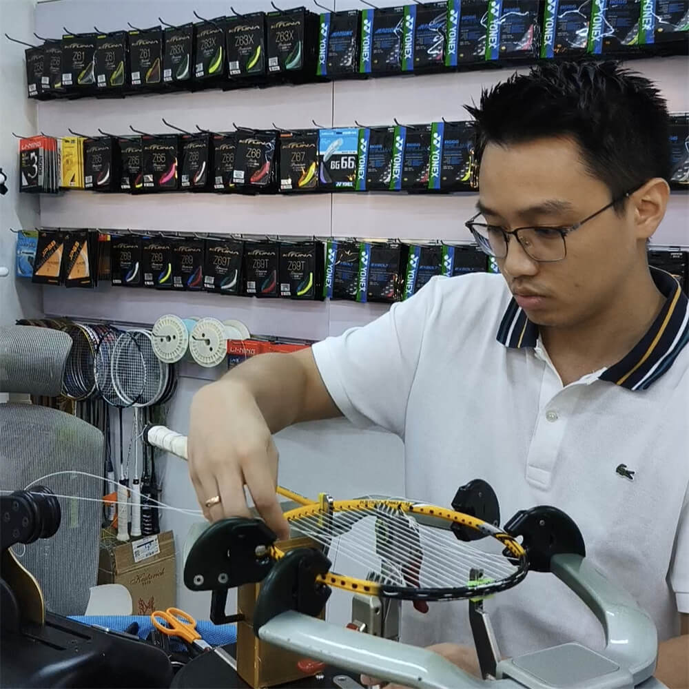 Jimmy Johanes Tjandra - BSW Badminton Stringing Course Graduate from Indonesia