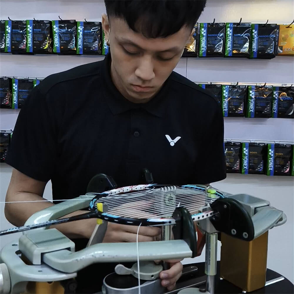 Lee Then Jay's BSW racket restringing course journey gallery photo Lee Then Jay's BSW racket restringing course journey gallery photo
