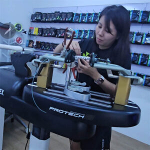 Lim Mei Wern - BSW Badminton Stringing Course Graduate from Singapore