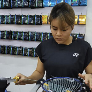 Mindy Teo - BSW Badminton Stringing Course Graduate from Singapore