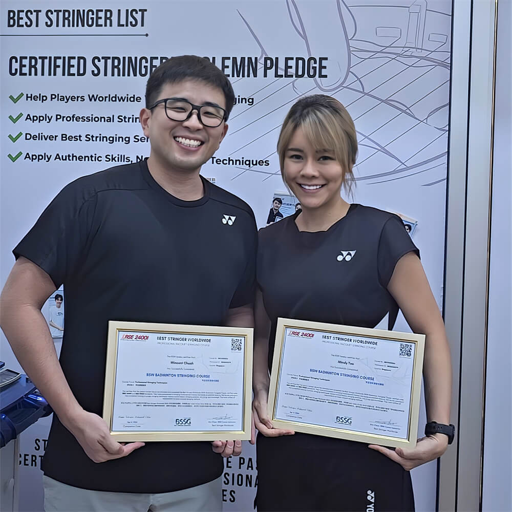 Wincent Chuah portrait during BSW Certified Stringer certification in Singapore