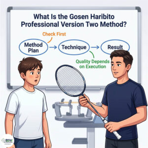 Treoir maidir le Modh Teaghránaithe Gosen Haribito Professional Version Two d’Imreoirí Badmantain agus do Theaghránaithe