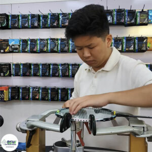 Victor Steven Leuw - BSW Badminton Stringing Course Graduate from Indonesia
