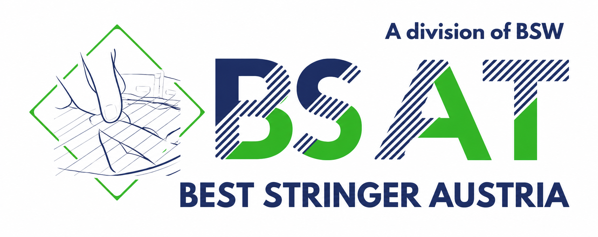 Best Stringer Austria BSAT oleh Best Stringer Worldwide Pendidikan dan pensijilan pasang tali raket Best Stringer Austria BSAT