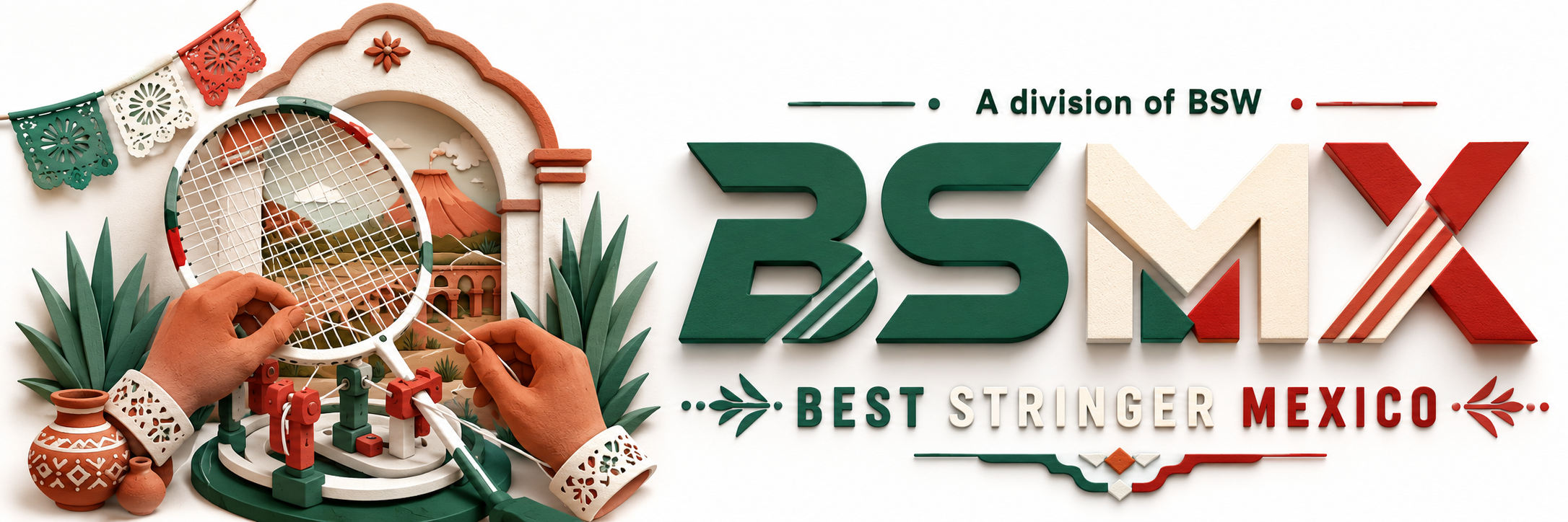 Best Stringer Mexico BSMX by Best Stringer Worldwide Best Stringer Mexico BSMX racquet stringing education and certification