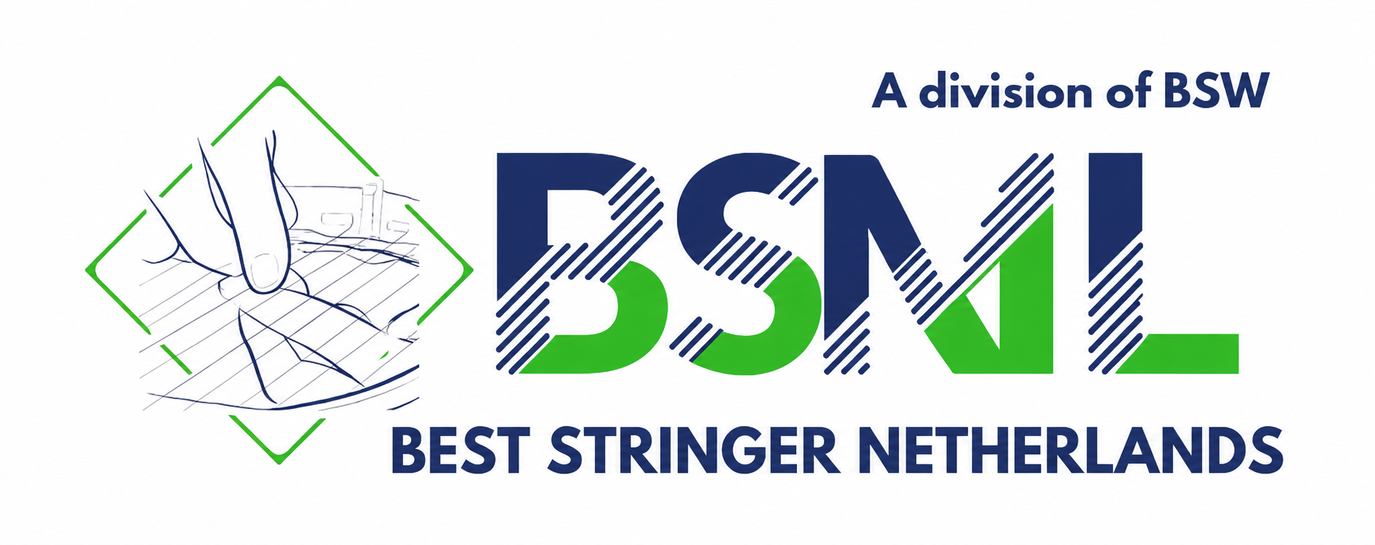 Best Stringer Belanda BSNL oleh Best Stringer Worldwide Pendidikan dan pensijilan pasang tali raket Best Stringer Belanda BSNL