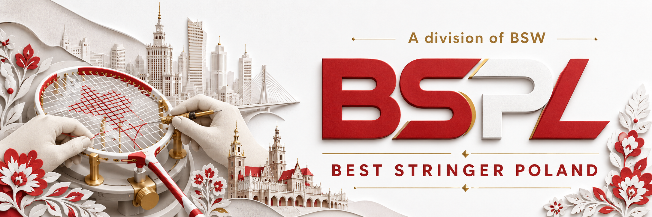 Best Stringer Poland BSPL oleh Best Stringer Worldwide Pendidikan dan pensijilan pasang tali raket Best Stringer Poland BSPL